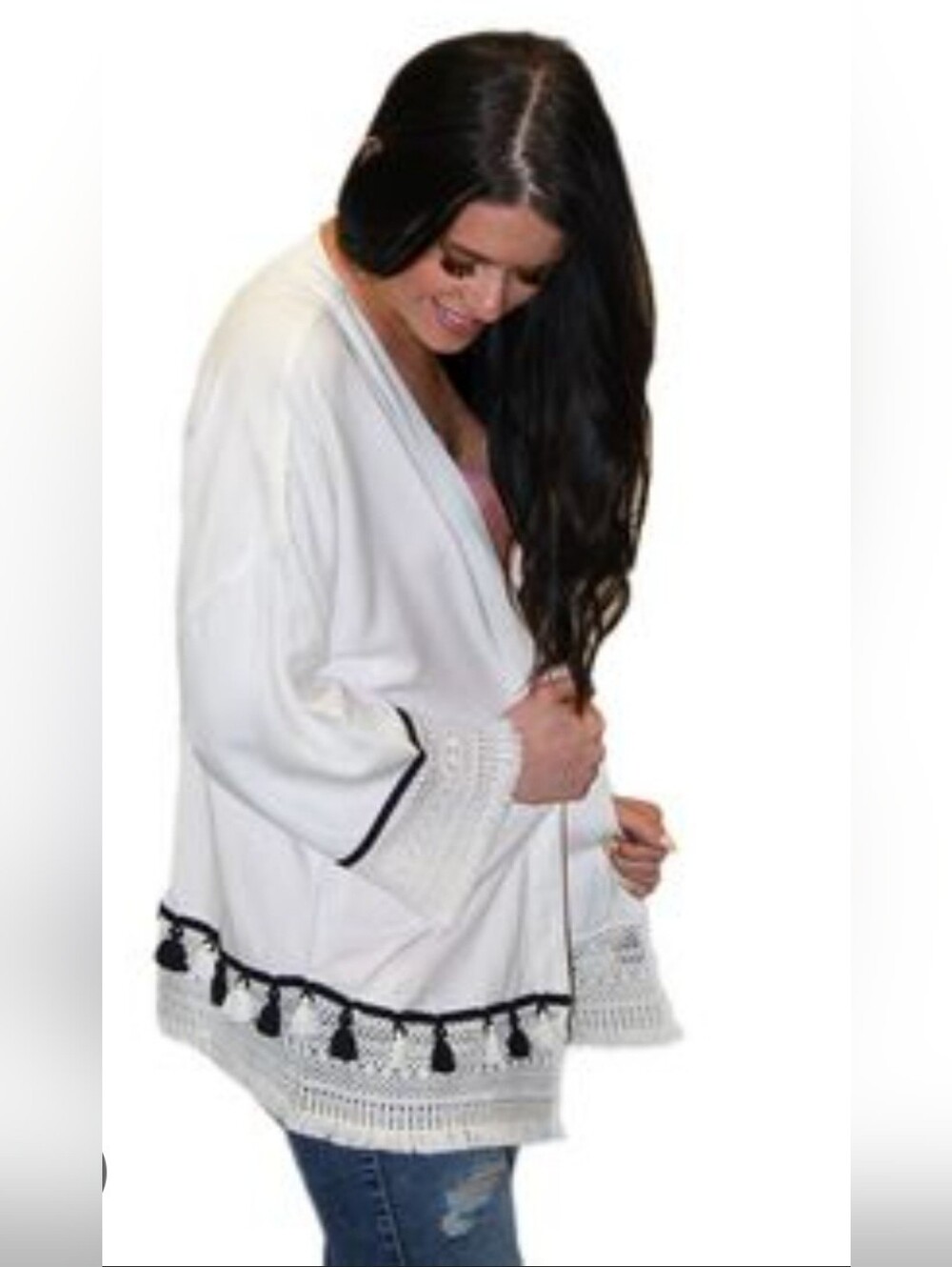 ROXY💫Boho Open Kimono